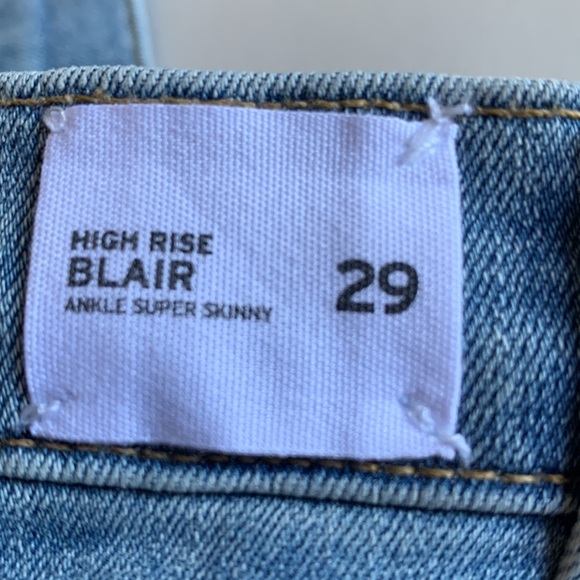 Hudson Blair High Rise Super Skinny Jeans - Picture 16 of 16